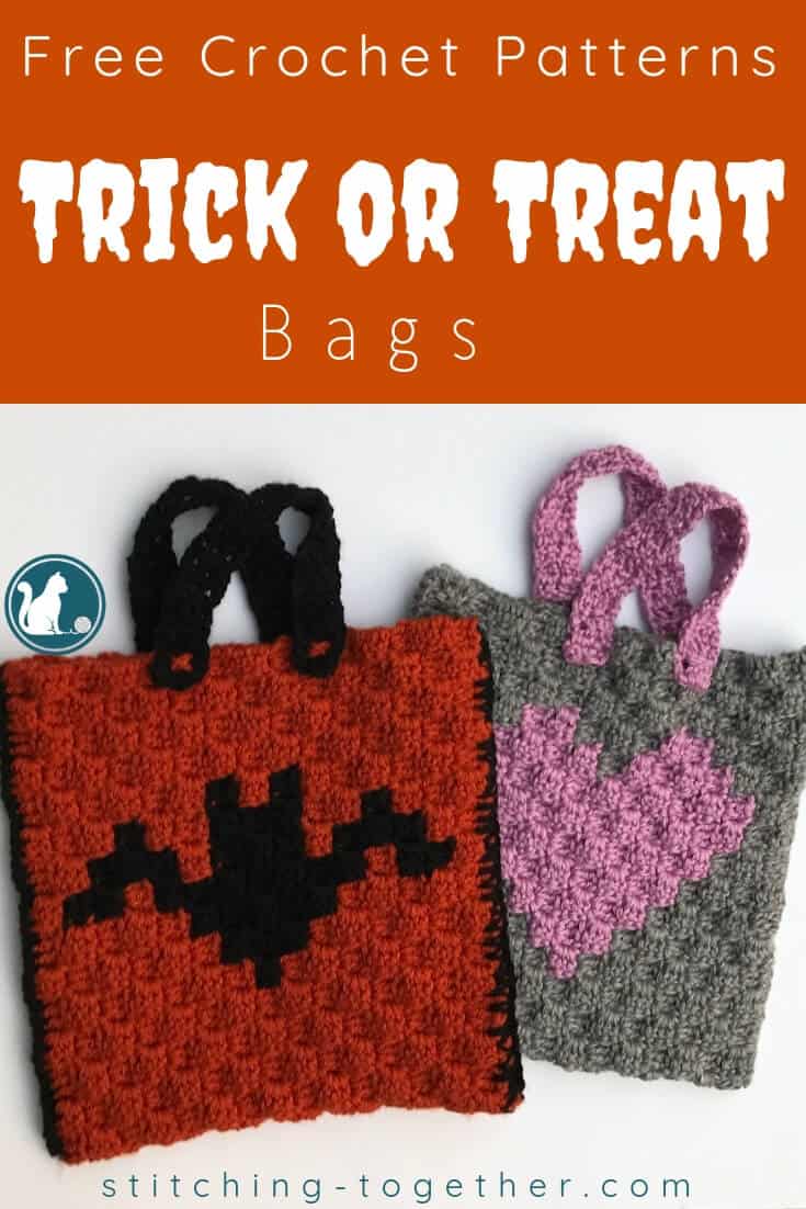 2 trick or treat bags pin image