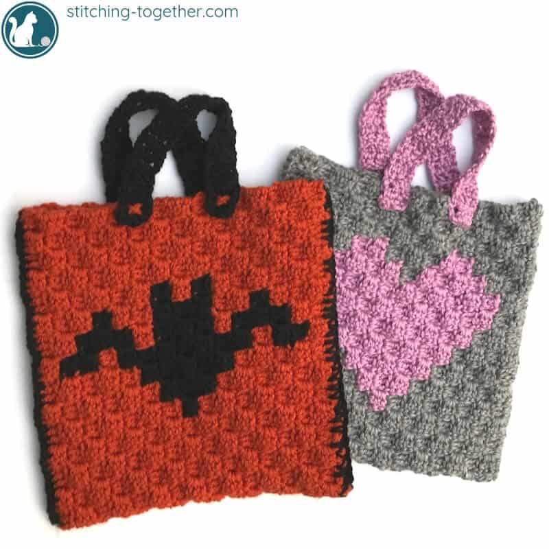 How To Crochet A Heart Bag - Crocheted World