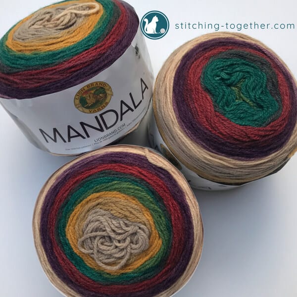 Mandala Yarn Color Chart