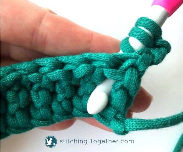 starting back post treble crochets