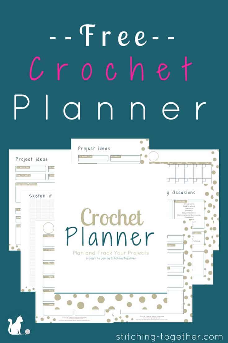 Printable Crochet Planner – 28 page DIGITAL DOWNLOAD – Planning Calm From  Chaos