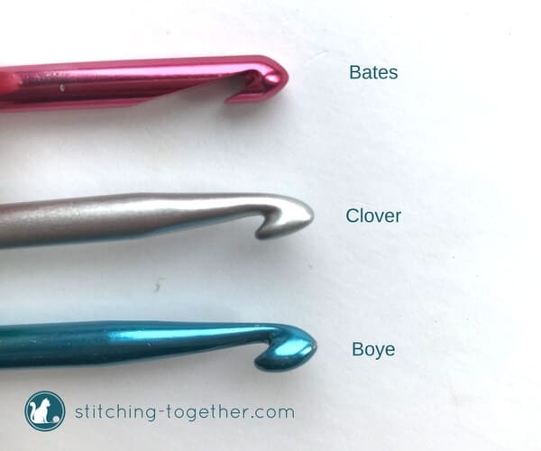 No contest, these are the best hooks I have ever used. With them I can crochet longer and faster. Read the full clover amour crochet hook review.