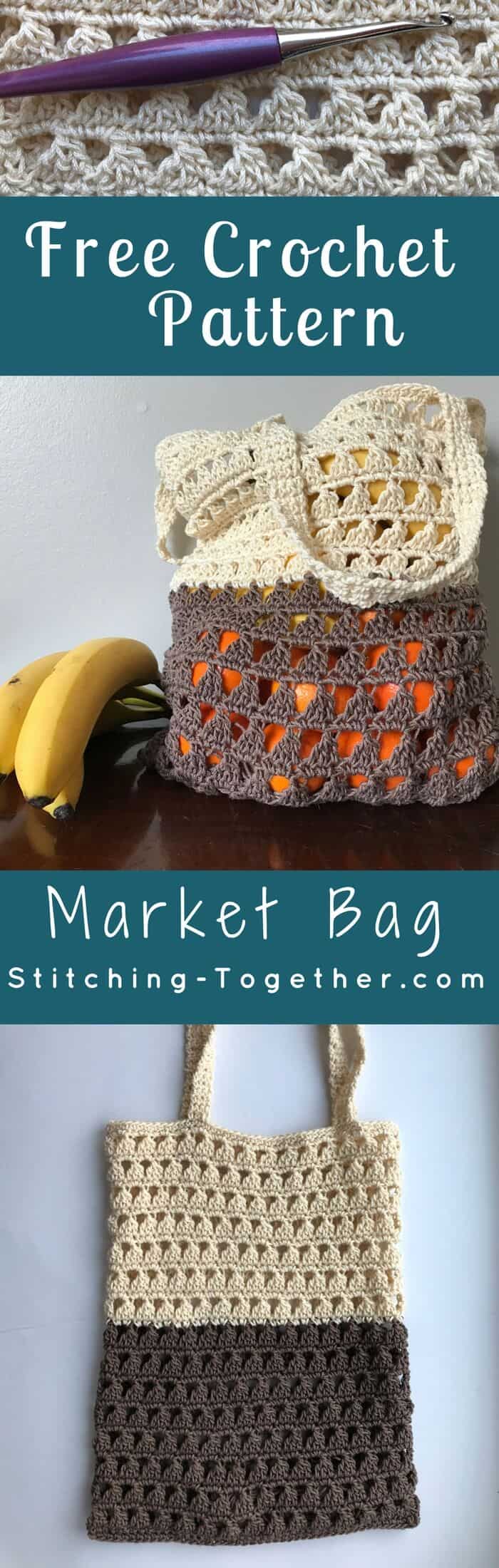 Crochet Grocery Bag Free Pattern Ermes