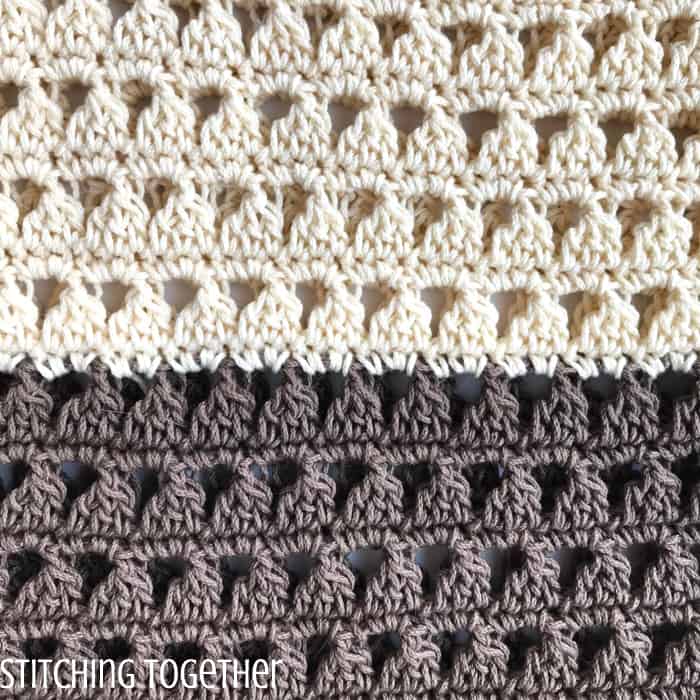 triangle crochet stitches