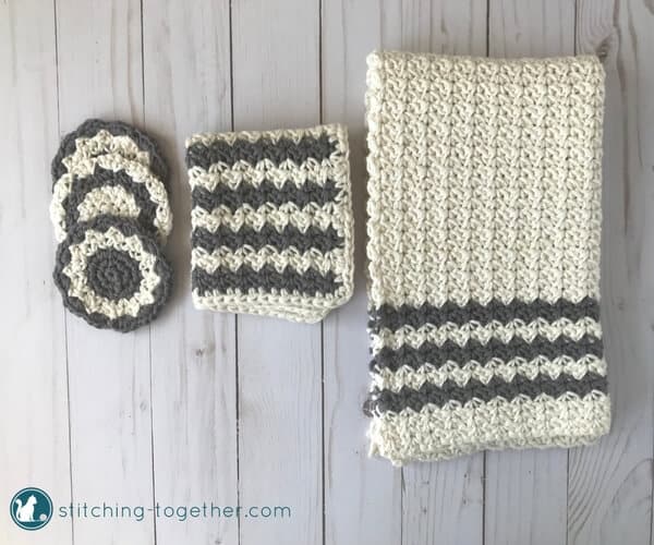 These cute crochet country coasters would look great on your coffee table! They are so quick to crochet and add great farmhouse style to any decor. Visit the blog to get the free crochet pattern!