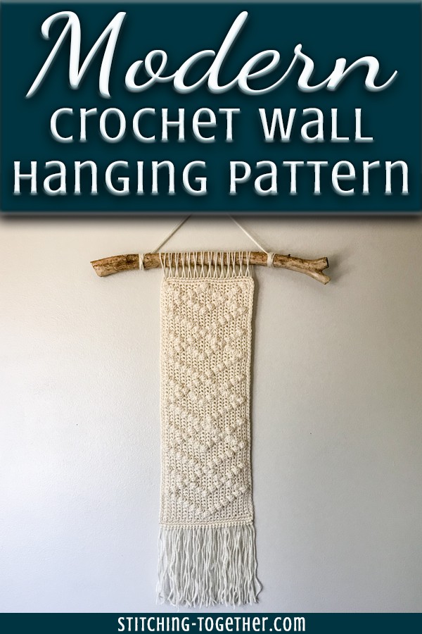 crochet wall hanging pin image