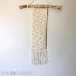 Quickly Upgrade Your Space with this Modern Crochet Wall Hanging
