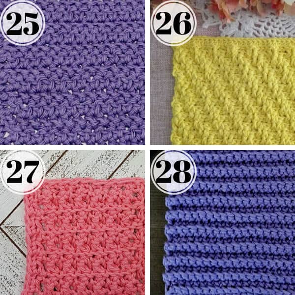 27 + Best Crochet Stitches for Dishcloths