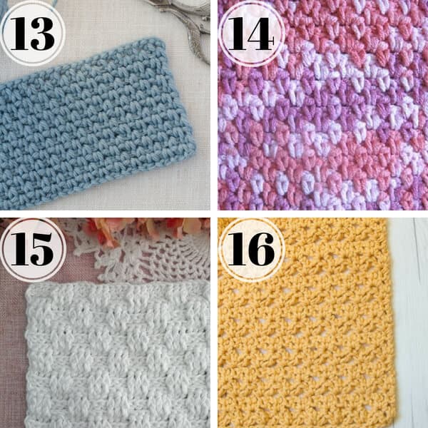 27 + Best Crochet Stitches for Dishcloths