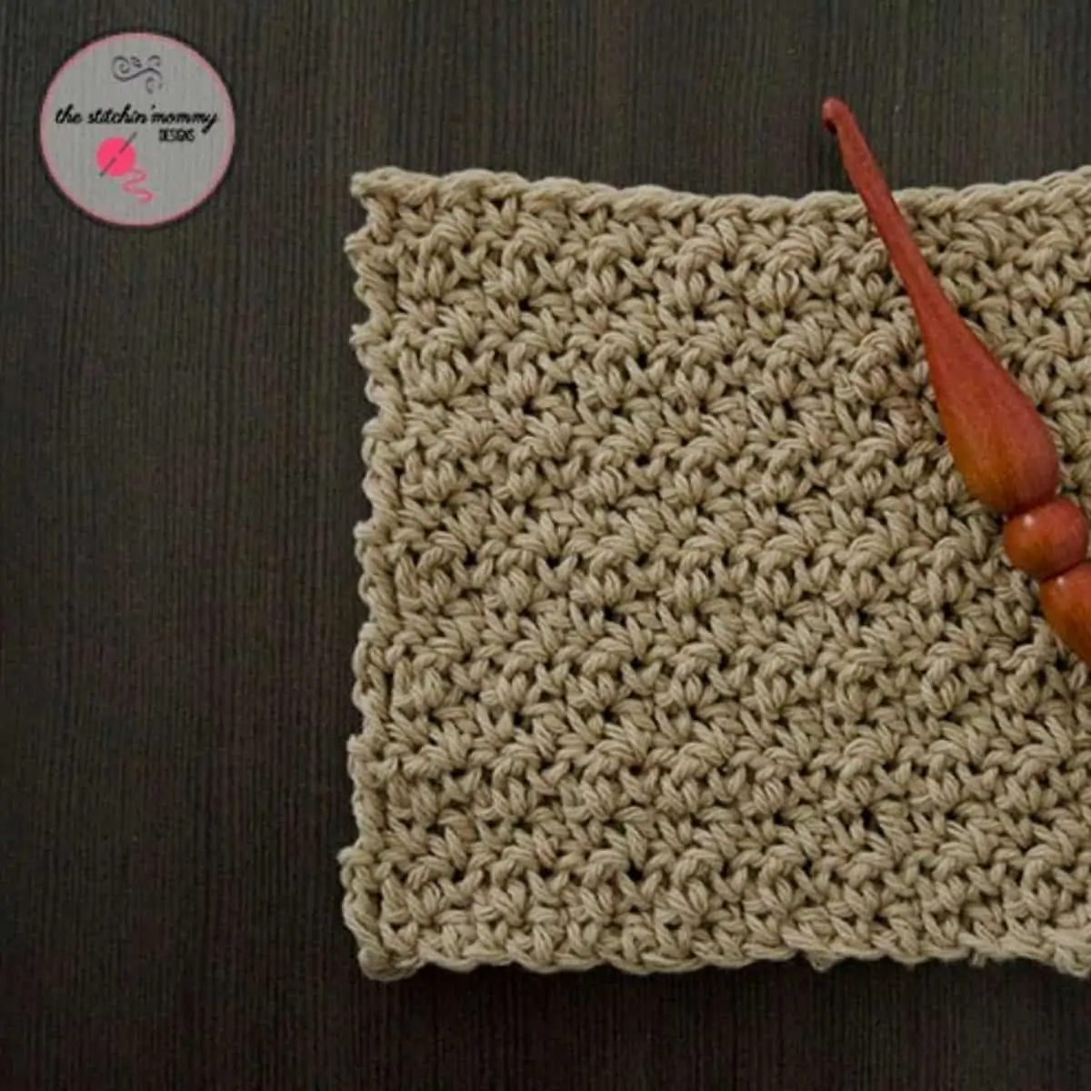 Mama's Easy Crochet Dishcloth - Crochet 365 Knit Too