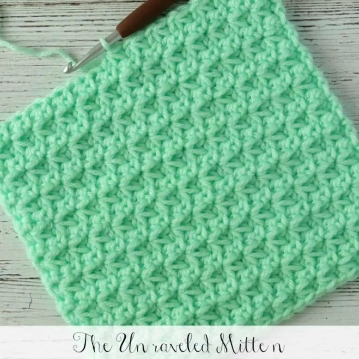 Mama's Easy Crochet Dishcloth - Crochet 365 Knit Too