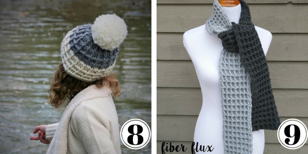 Waffle Stitch Crochet Pattern Roundup