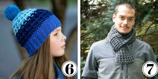Waffle Stitch Crochet Pattern Roundup