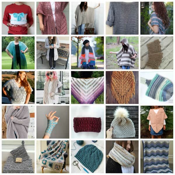 collage for crochet pattern bundle
