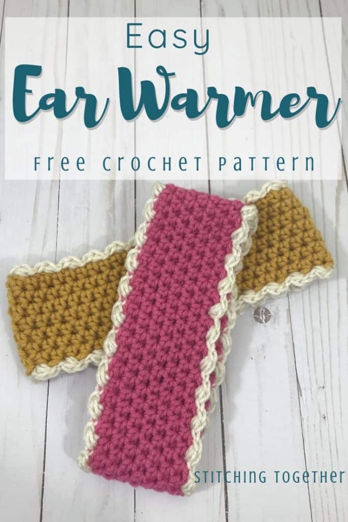 Crochet Ear Warmer Pattern [with a Size Chart!] Stitching Together