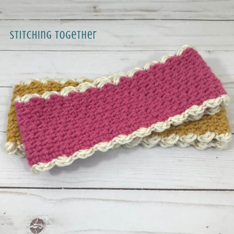 Crochet Ear Warmer Pattern [with a Size Chart!] Stitching Together
