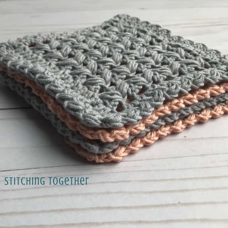 Square Crochet Coasters One Cup At A Time Designer Remix