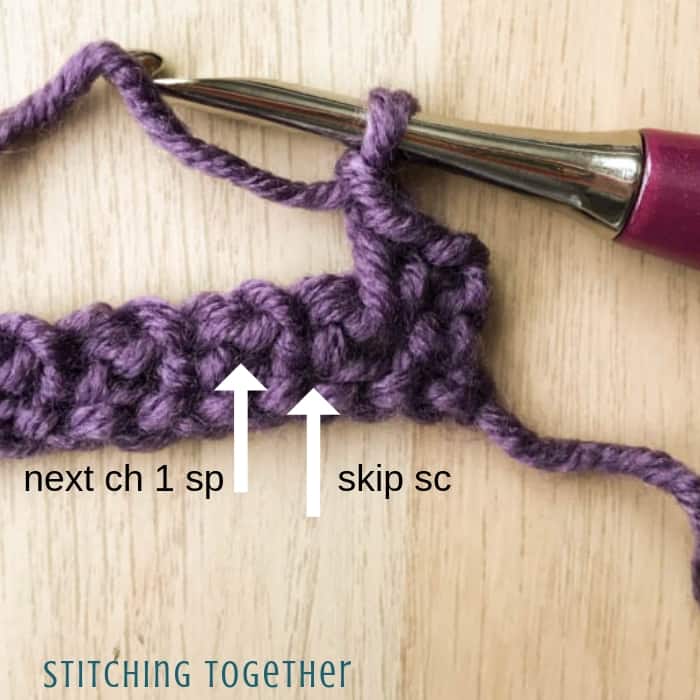 showing which chains to skip