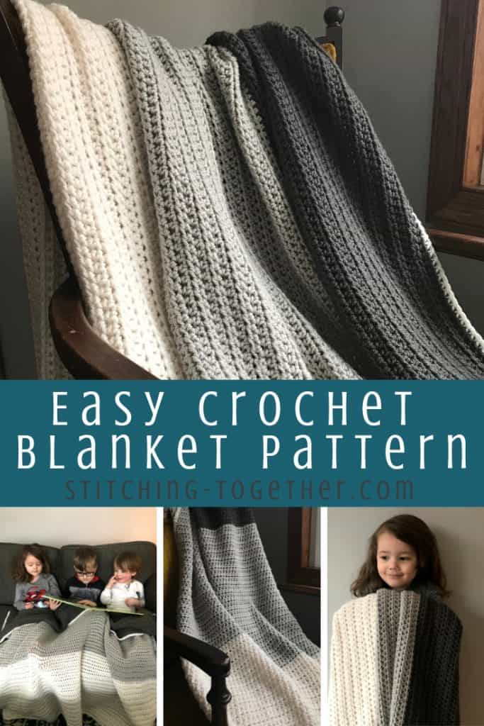 Simple Half Double Crochet Blanket