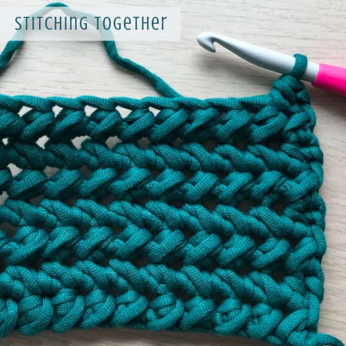 starting with a hdc in the modified half double crochet 