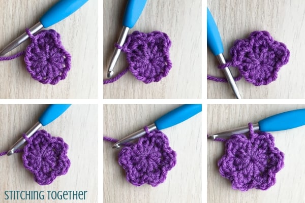 Crochet Flowers Step-by-Step