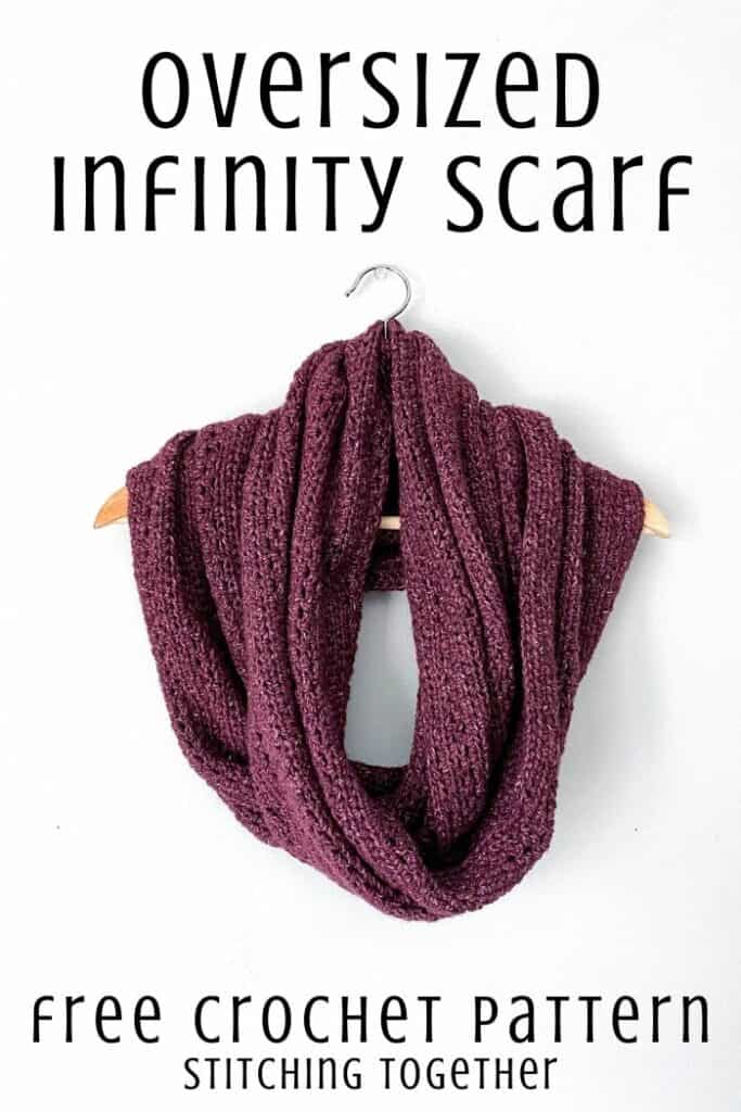 The Hartfield Oversized Infinity Scarf Crochet Pattern