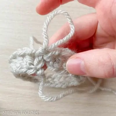 crochet stitches worked in the round