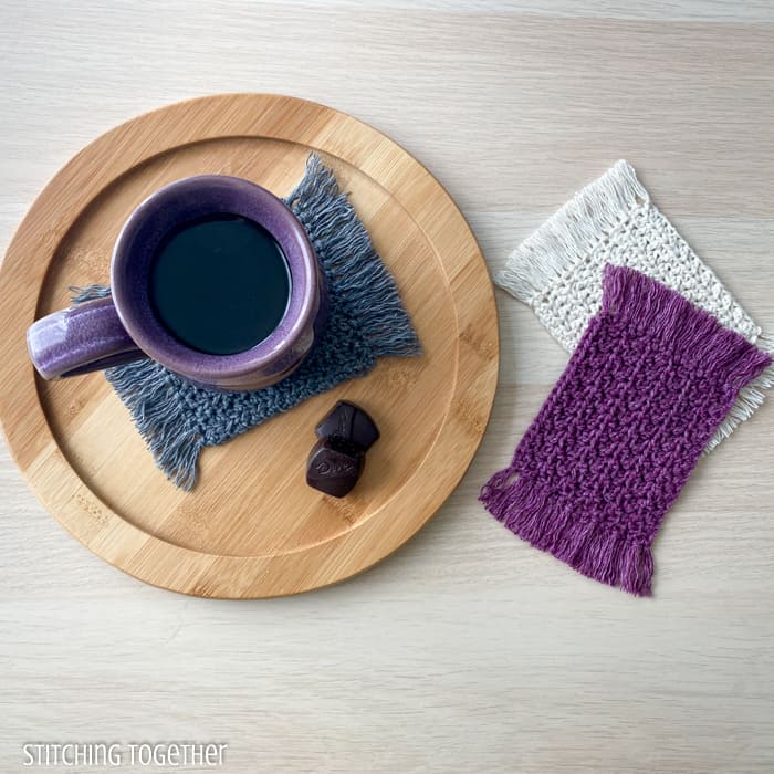 Caroline Easy Crochet Coasters