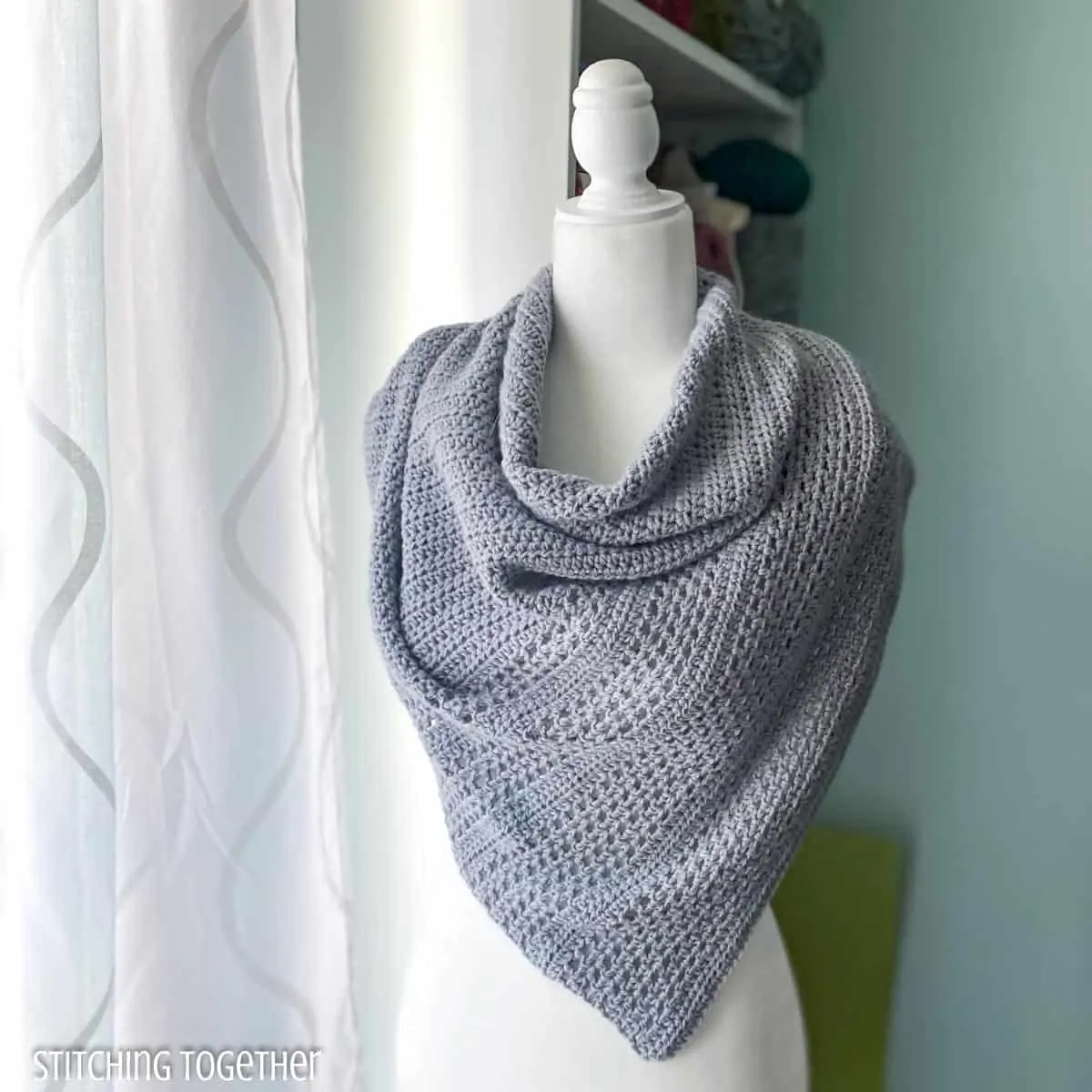 Cedar Creek Easy Crochet Shawl Pattern