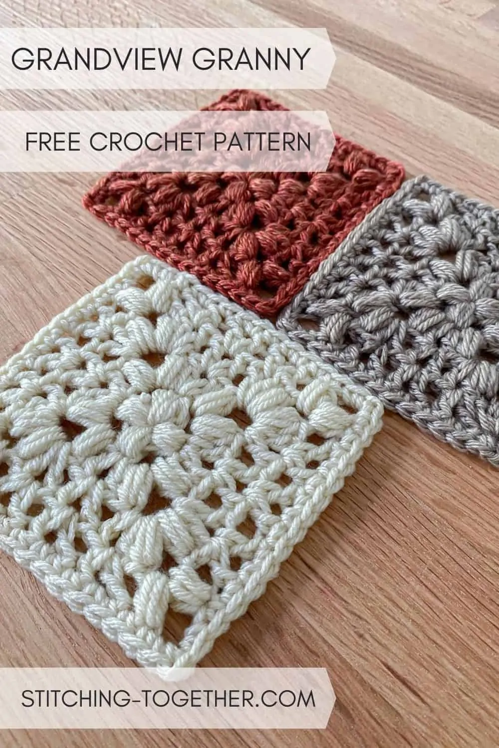 Comparison of Different Ways to Crochet Granny Squares