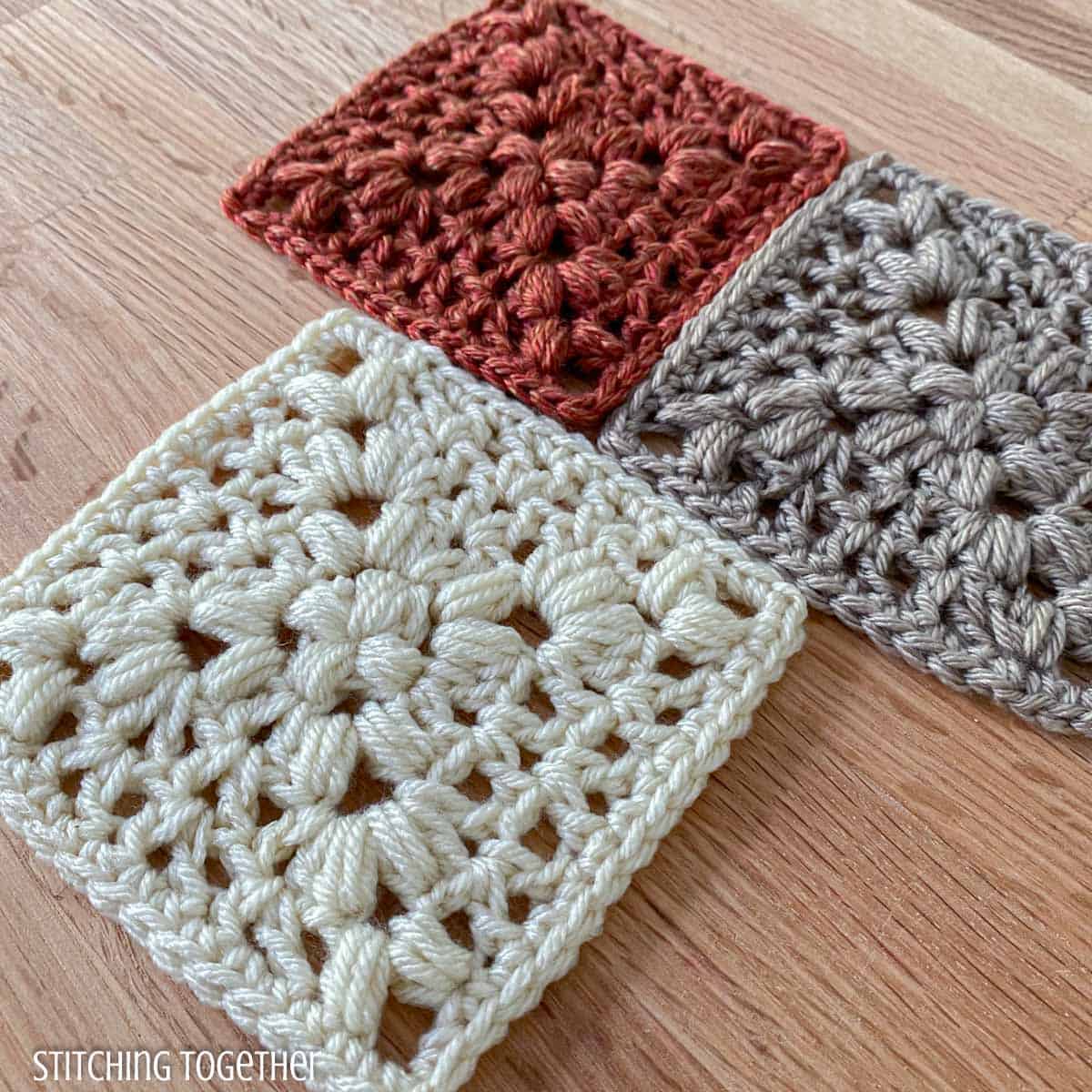 crochet granny squares