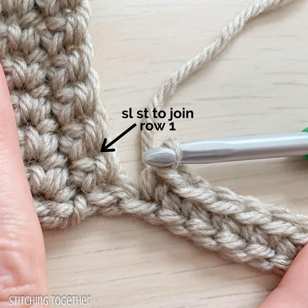 adding crochet ribbing