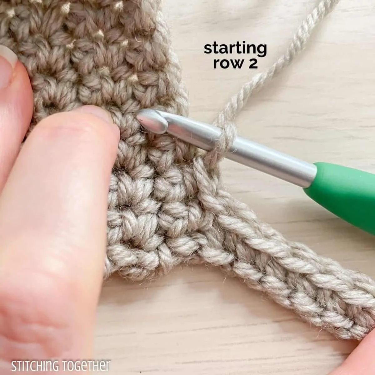 adding crochet ribbing