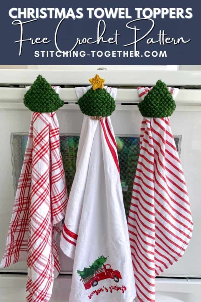 Hanging dish towel Christmas Hanging Towel Christmas hanging towel Towel