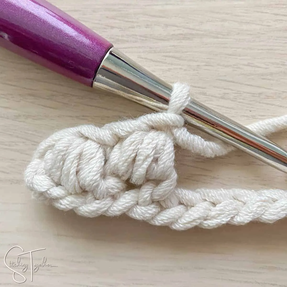 How to crochet the bean stitch - EASY tutorial