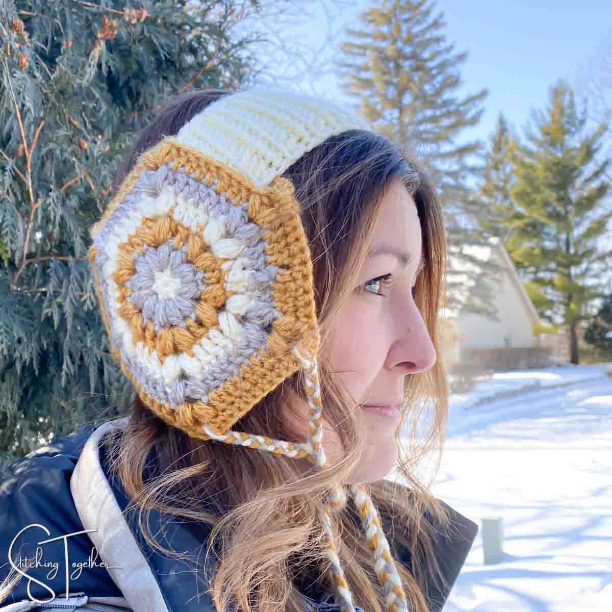 The Parker Crochet Head Warmer