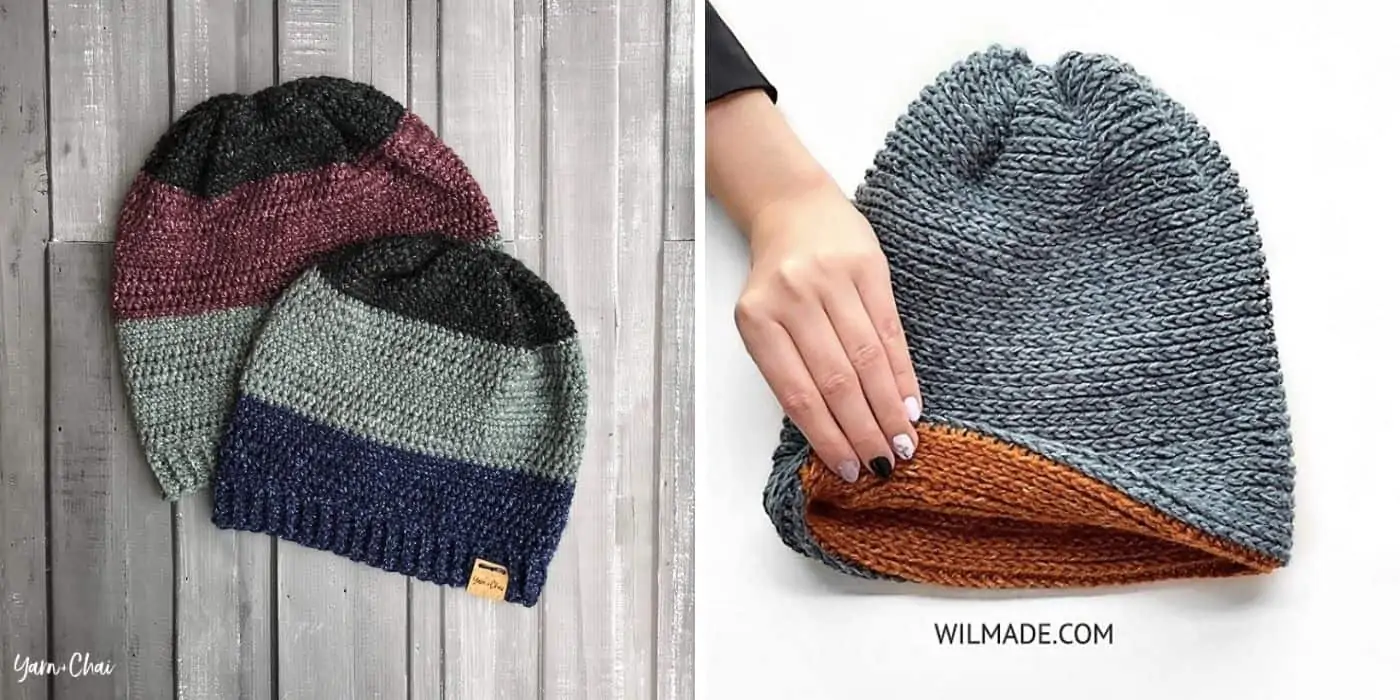 crochet hats for men