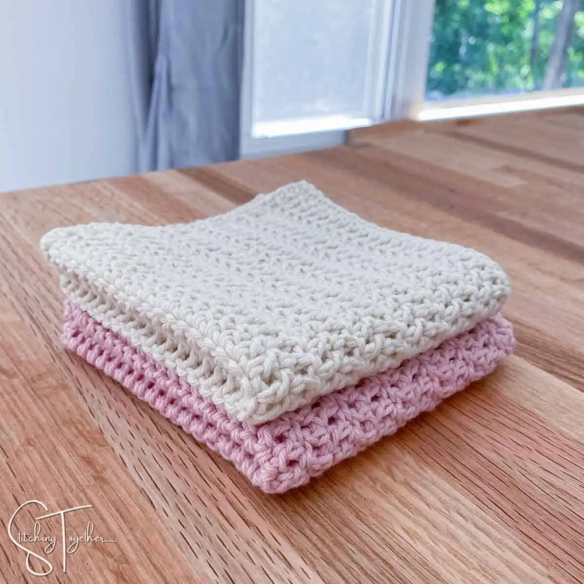 Set of 2 Handmade Dishcloth/dishie Dishcloth/kitchen Dishcloth