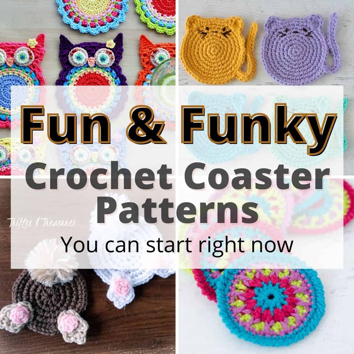 35 Free Crochet Coaster Patterns for You to Try - My Crochet Space