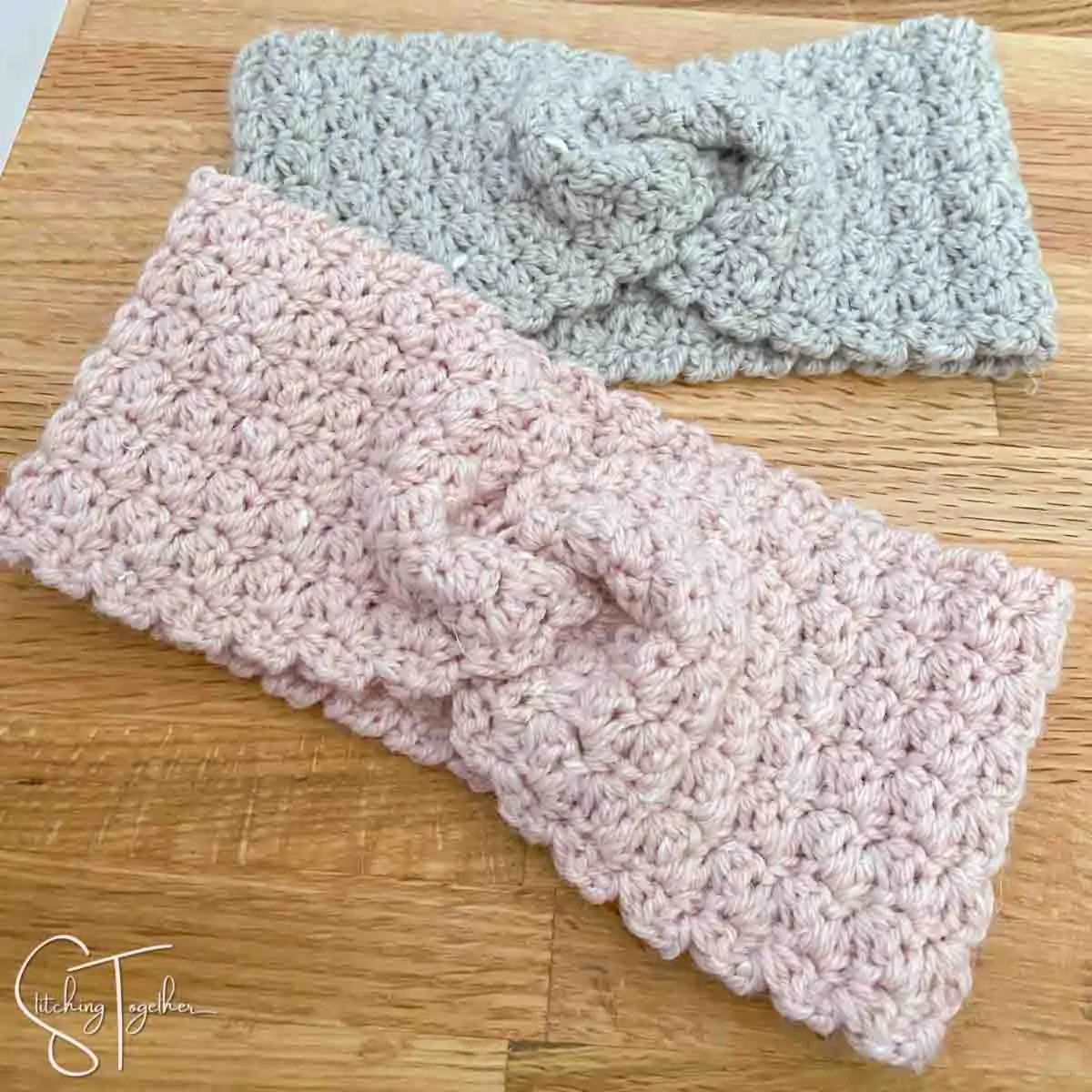 easy twist headbands laying flat