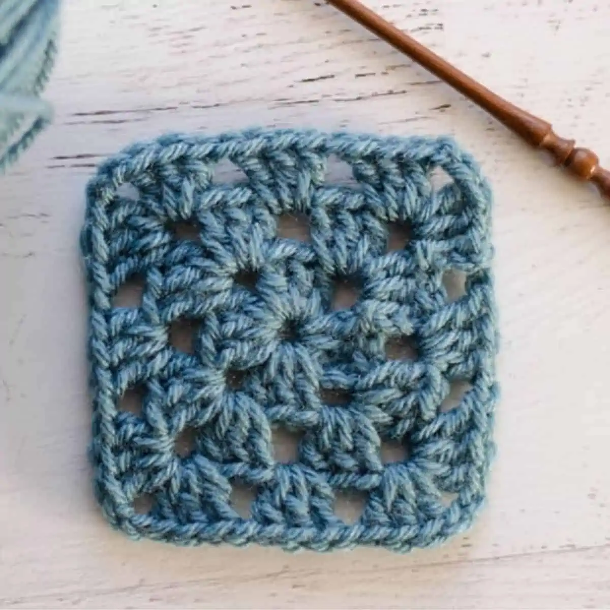 basic crochet granny square