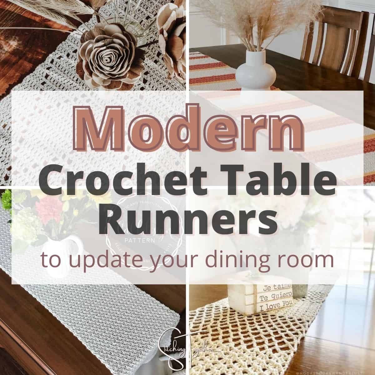 Modern Crochet Table Runner Patterns