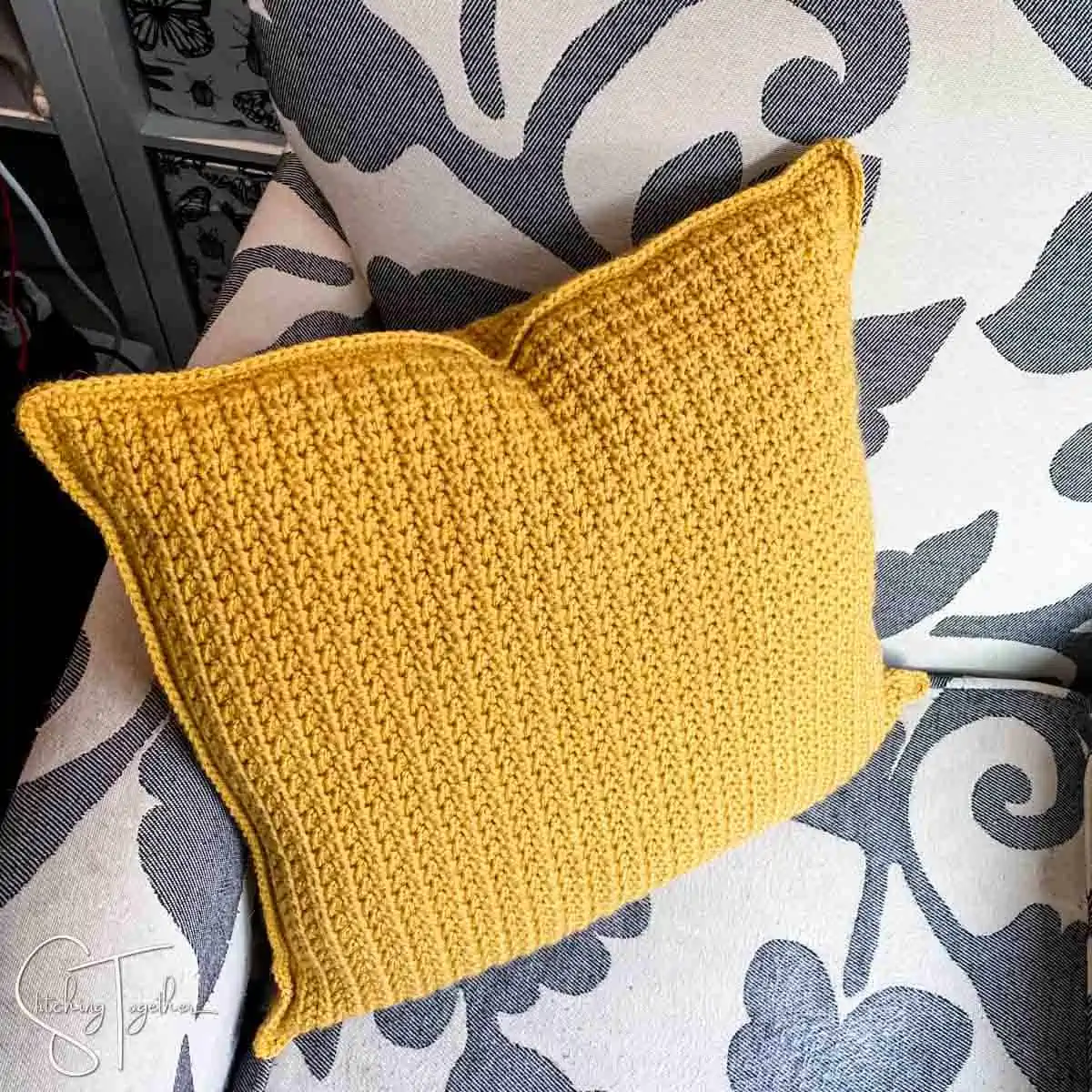 Textured Crochet Pillow Pattern