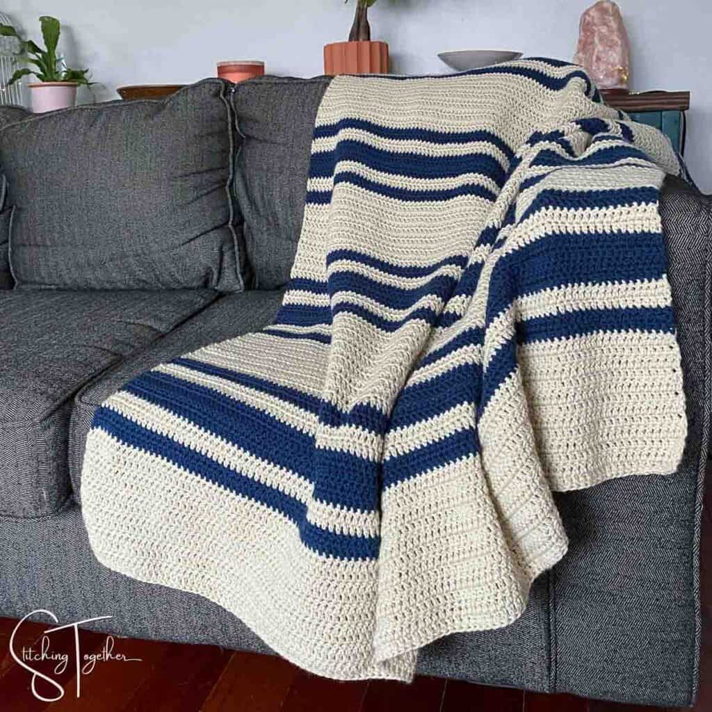 Papa's Free Chunky Crochet Blanket Pattern