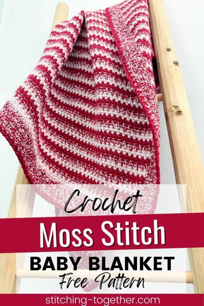 Moss Stitch Baby Blanket