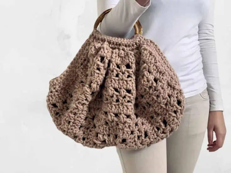 Crochet Bag Finishing ~ Boho Boss Bag Part 3 - Crochet 365 Knit Too