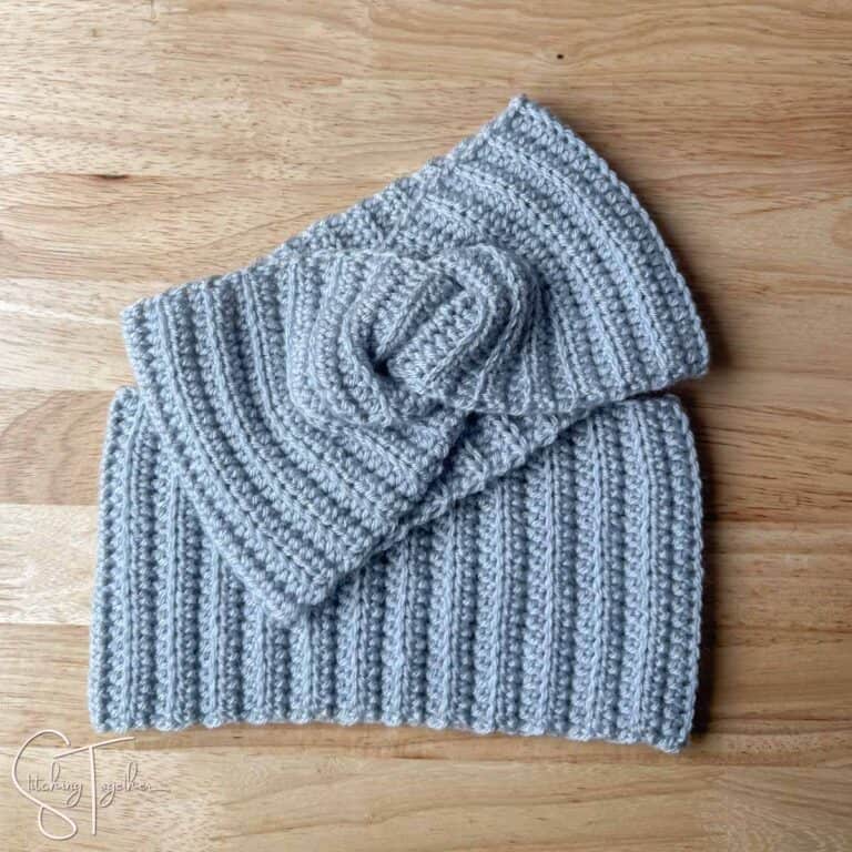 Ribbed Crochet Headband Pattern